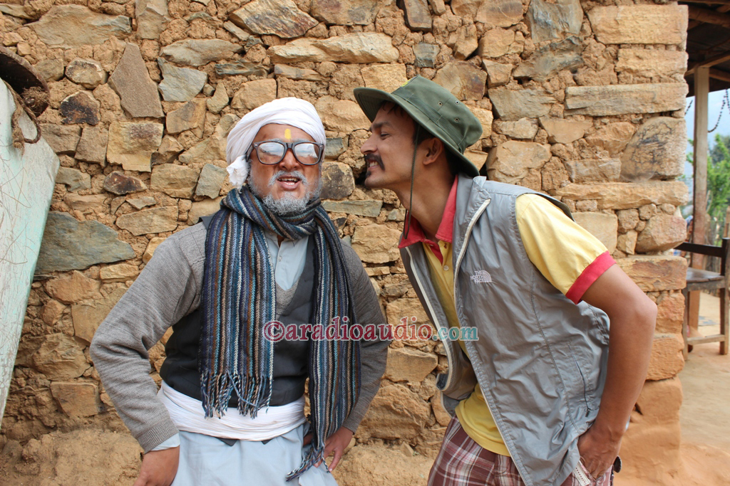darsane and baitadi baje in meri bassai shuting